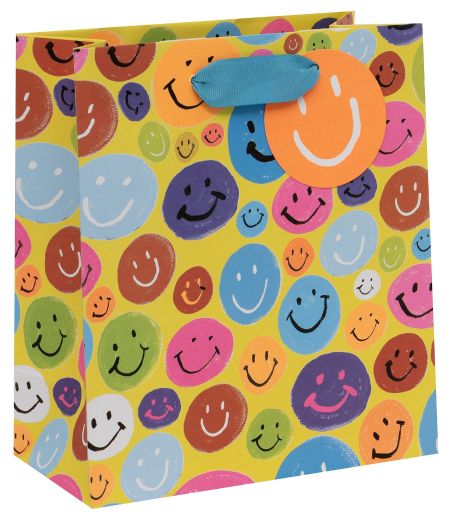 Medium Smiley Faces Gift Bag