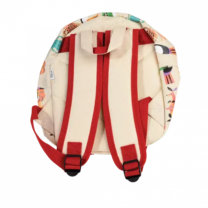 Cream Colourful Creatures Mini Backpack