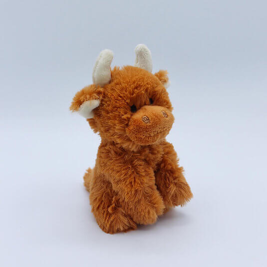 Plush Highland Cow Toy