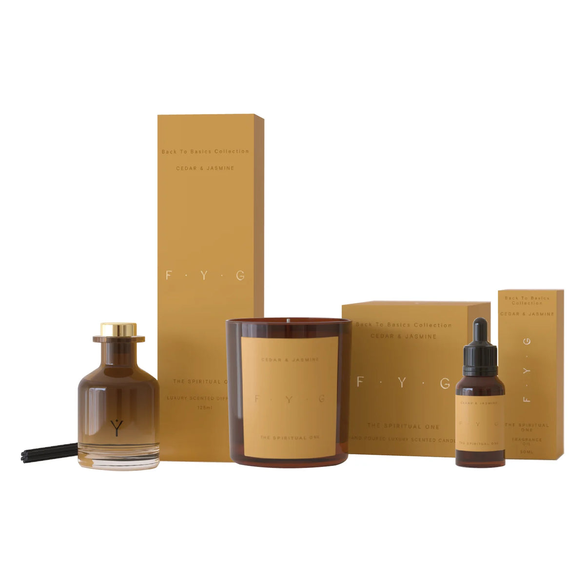 Cedar & Jasmine Luxury Reed Diffuser