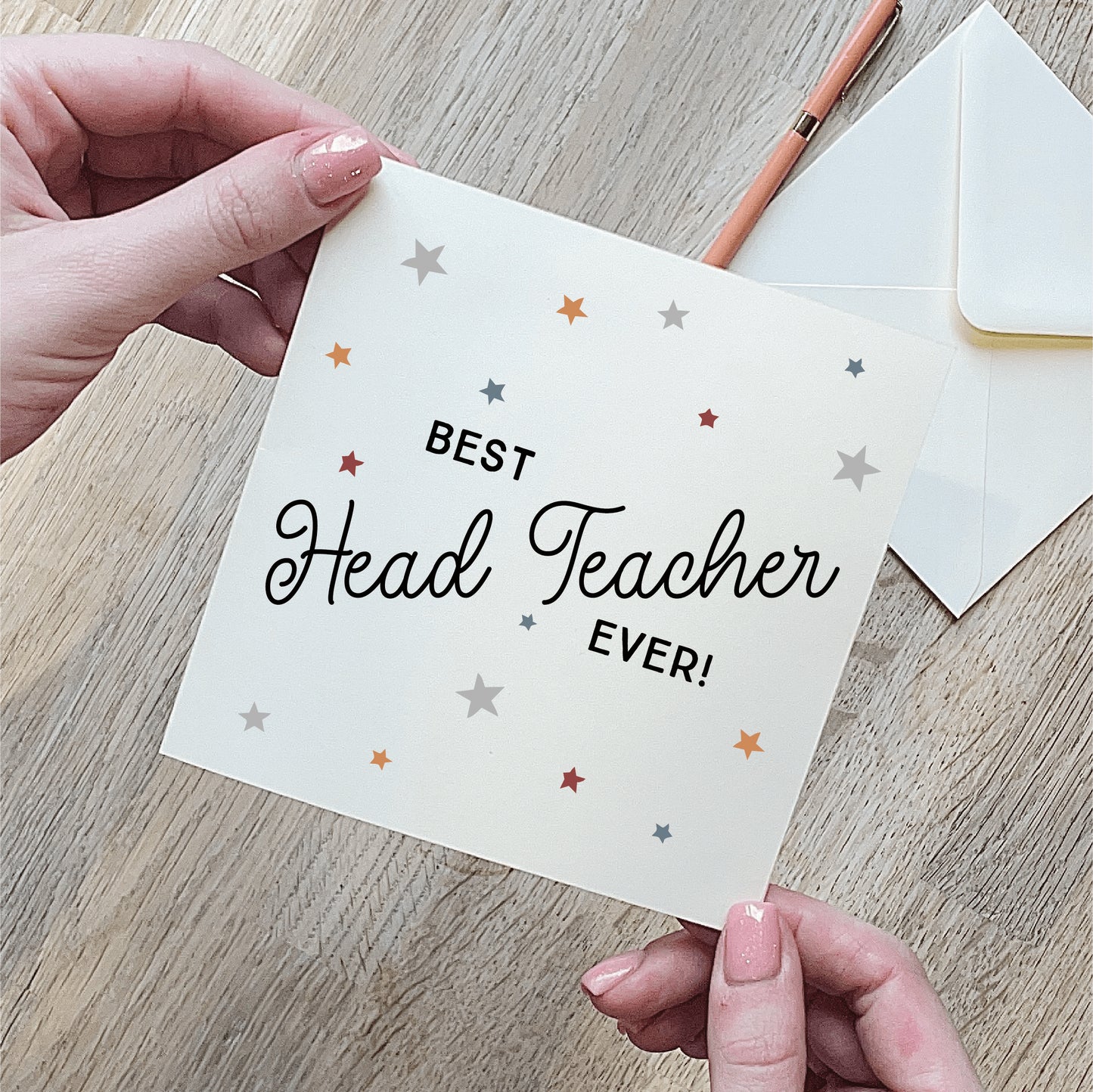 Best Head Teacher Ever! Stars (Shop Stock)