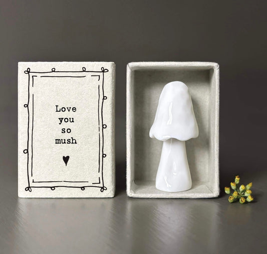 Mushroom Love You Matchbox
