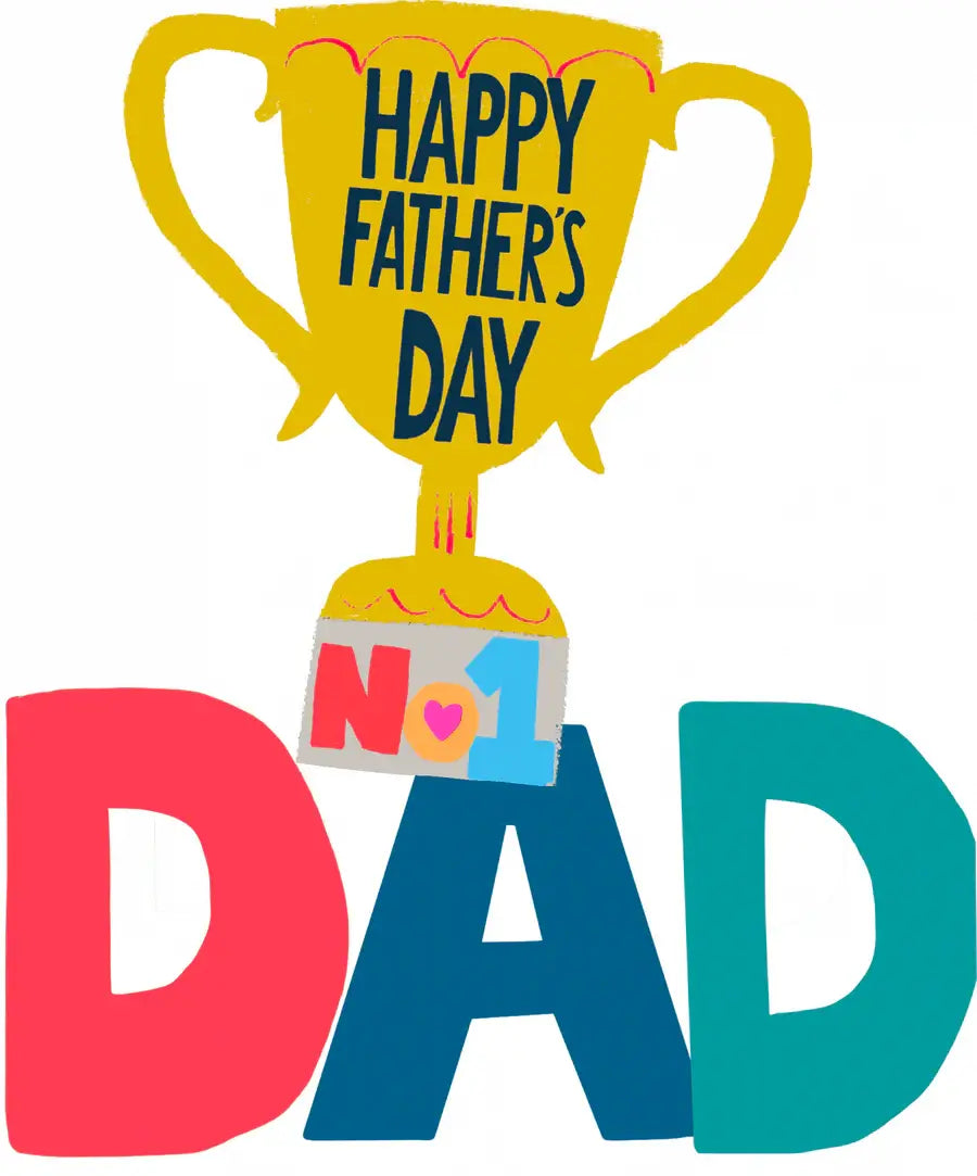 Happy Father's Day Trophy