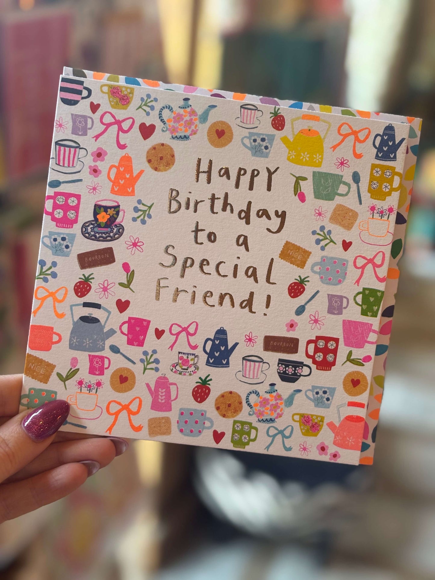 Special Friend Tea And Biscuits