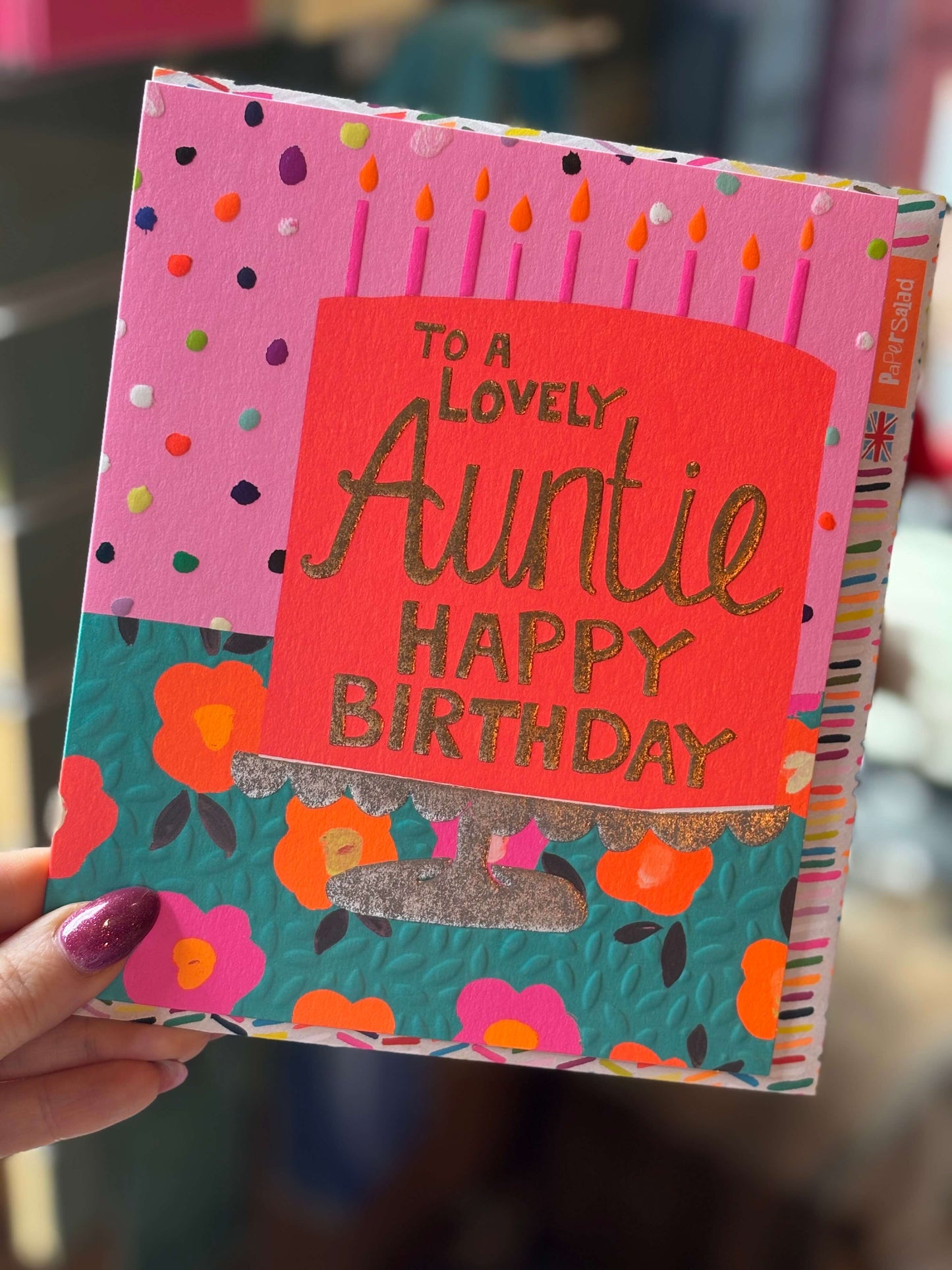 Happy Birthday Auntie Cake