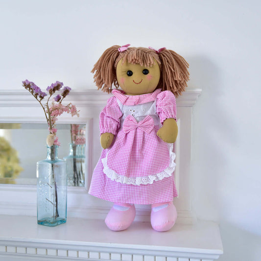 Georgia Gingham Dress Rag Doll