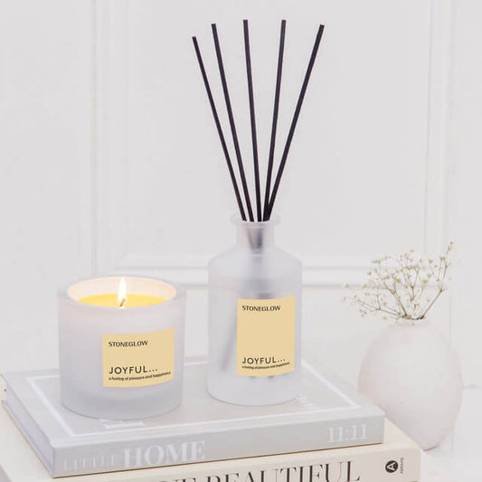 Affirmations - Joyful - Grapefruit & Mandarin - Scented Reed Diffuser 160ml