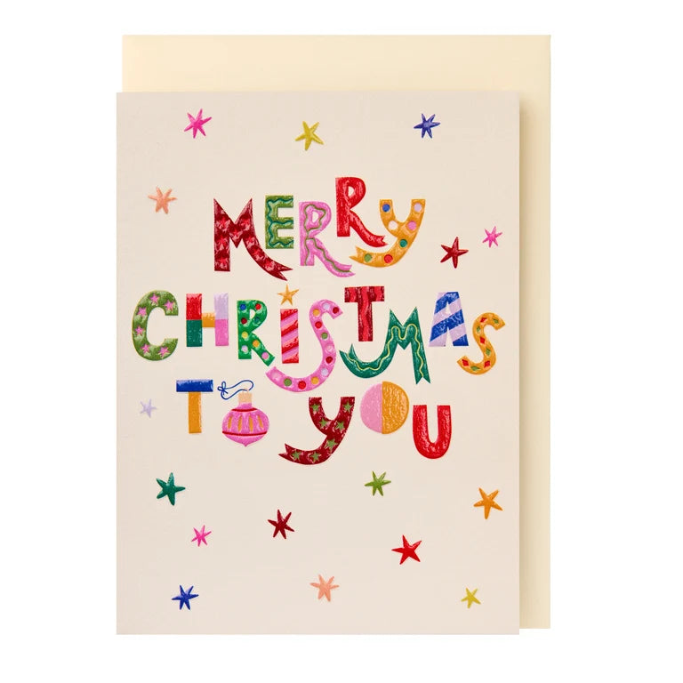 Merry Christmas to You Card