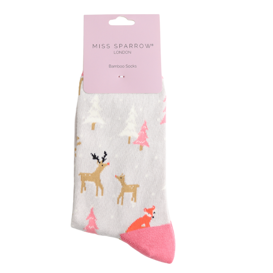 Festive Foxes Socks