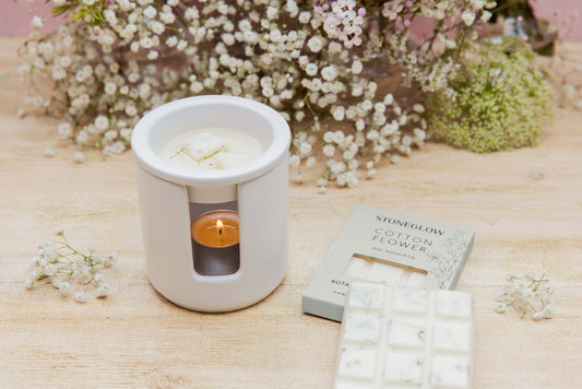 Cotton Flower Botanical Wax Melt Bar