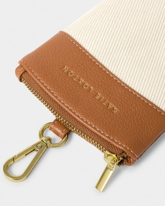 Canvas Clip-On Sunglasses Case
