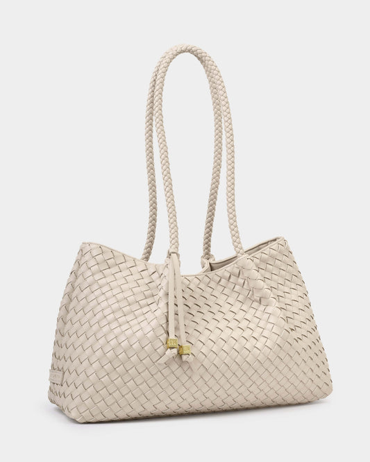 Nova Hand Woven Small Shoulder Tote