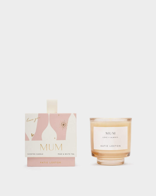 Sentiment Candle 'Mum' English Pear & White Tea