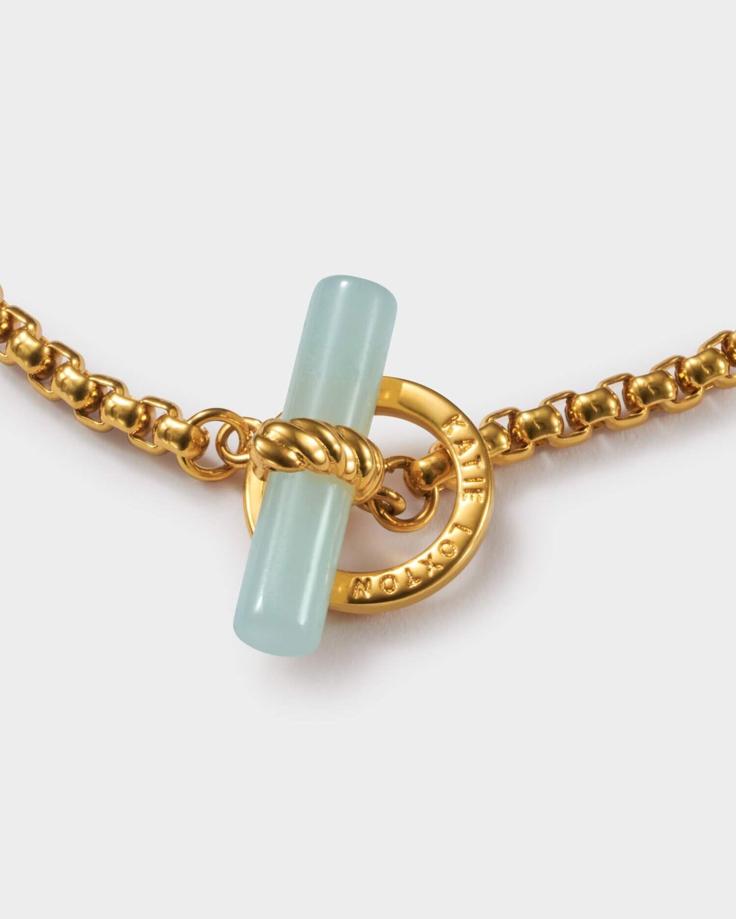 Azura Waterproof Gold T-Bar Bracelet
