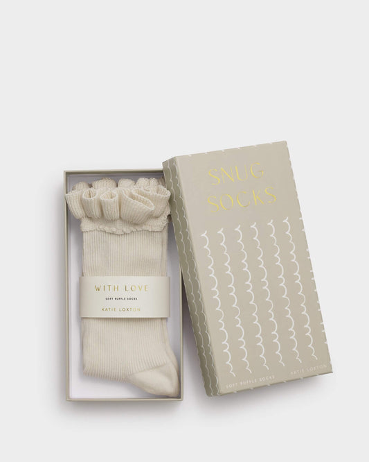 Gift Boxed Socks - Light Taupe
