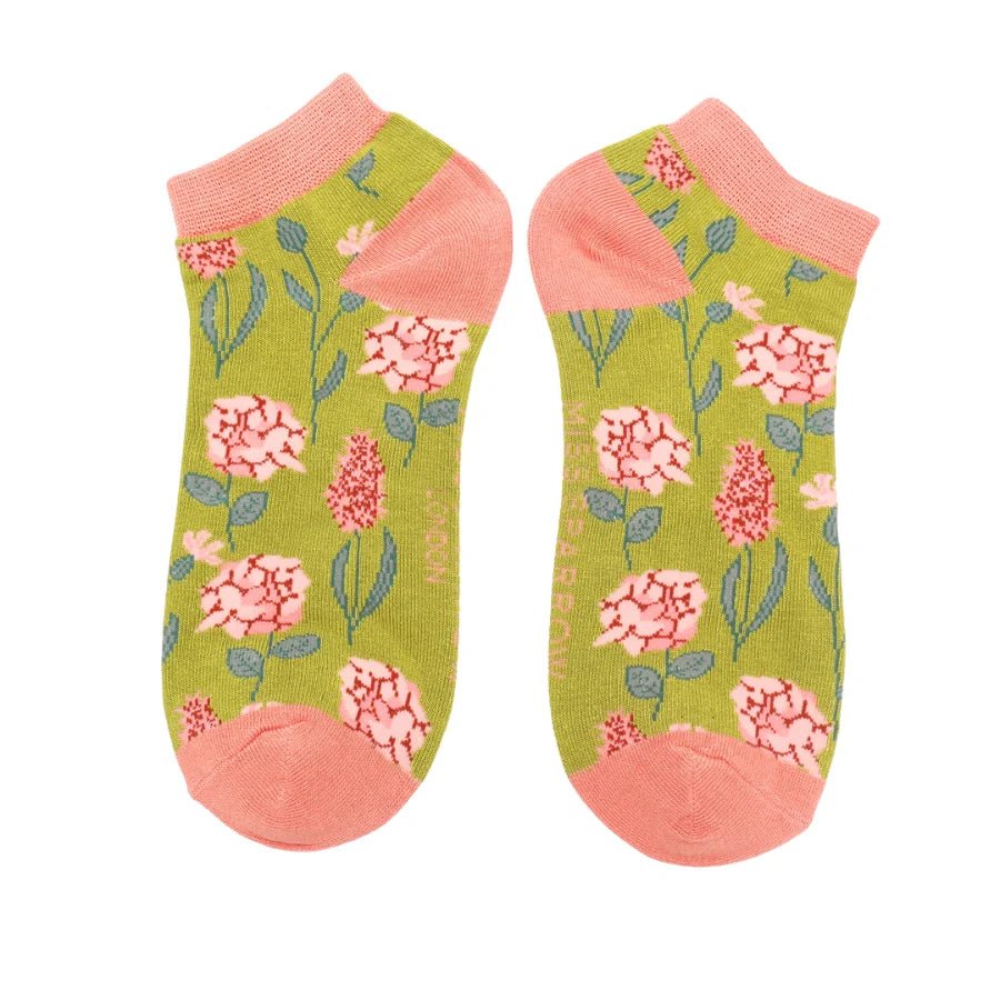 Botany Trainer Socks - Olive