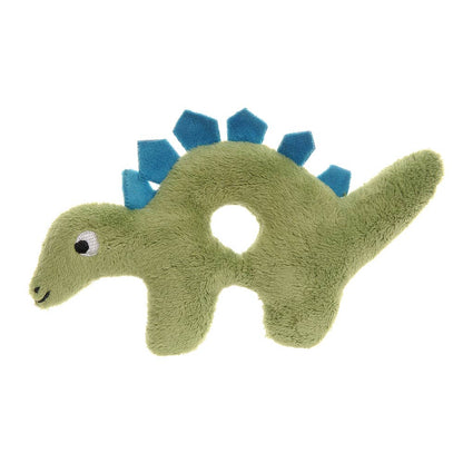 Dino Plush Baby Rattle