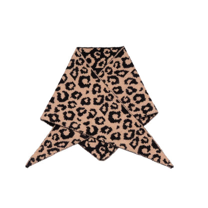 Triangle Scarf Reversible Animal Print Small