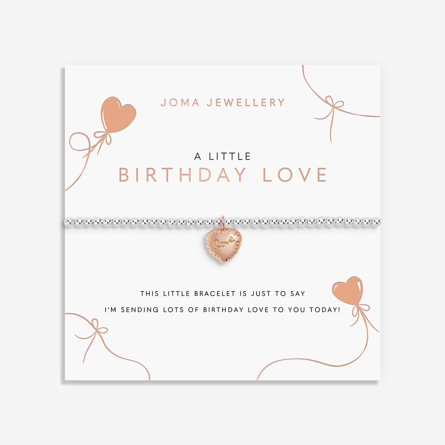 A Little Birthday Love Bracelet