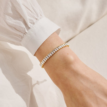 Gold Tennis Bracelet