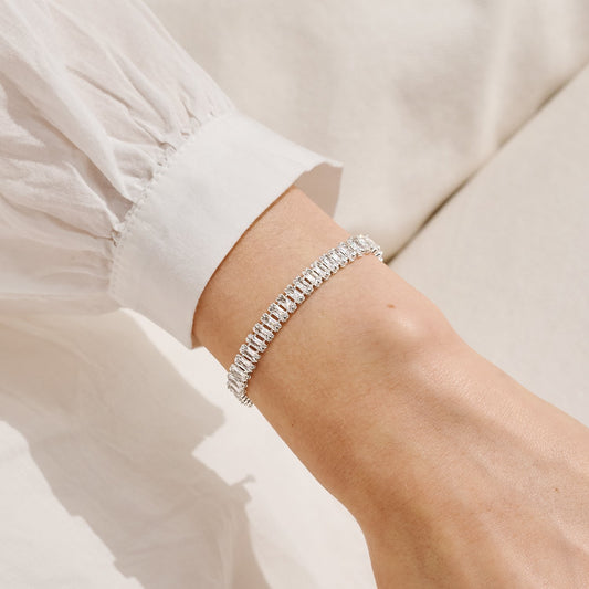Silver Tennis Bracelet