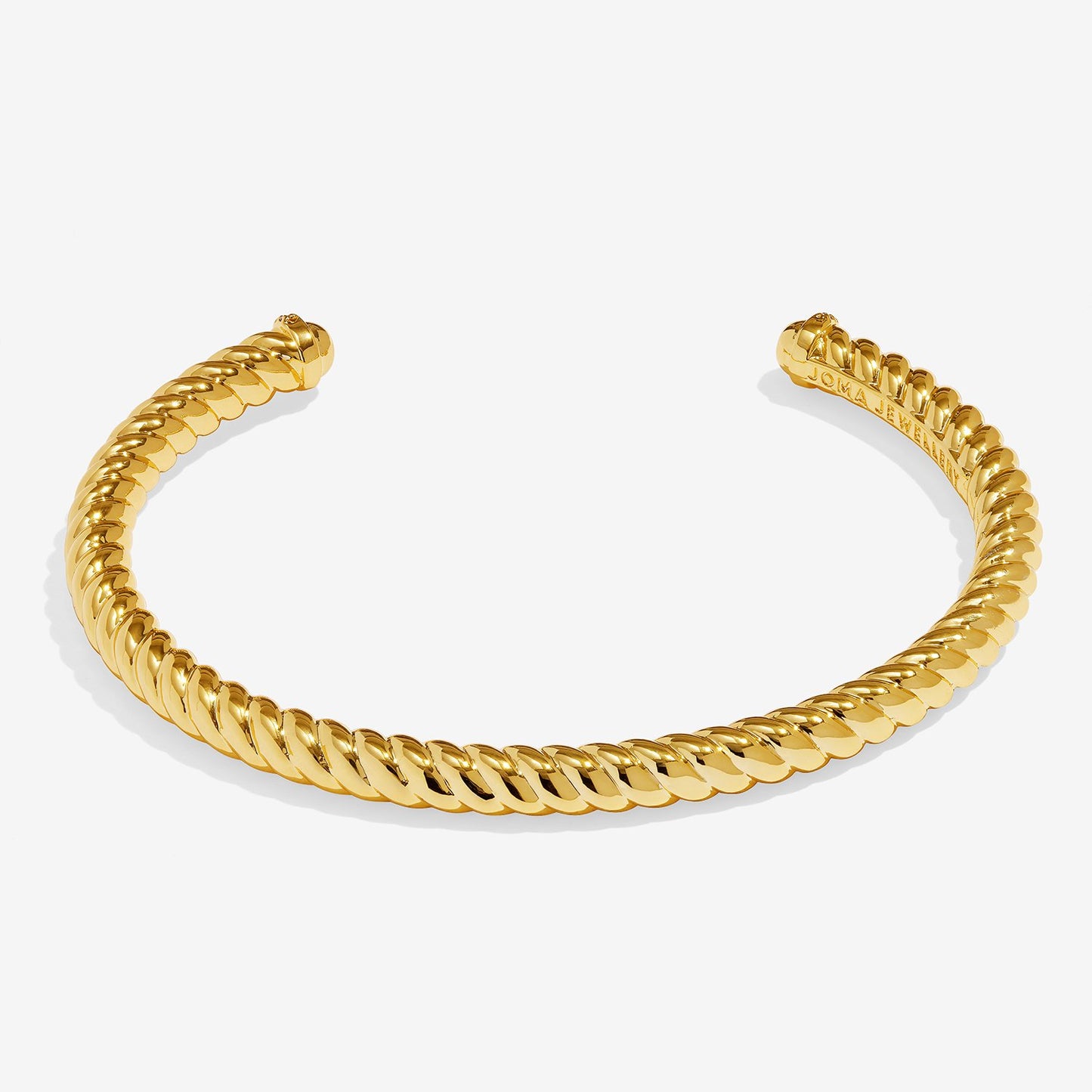 Gold Cable Bangle