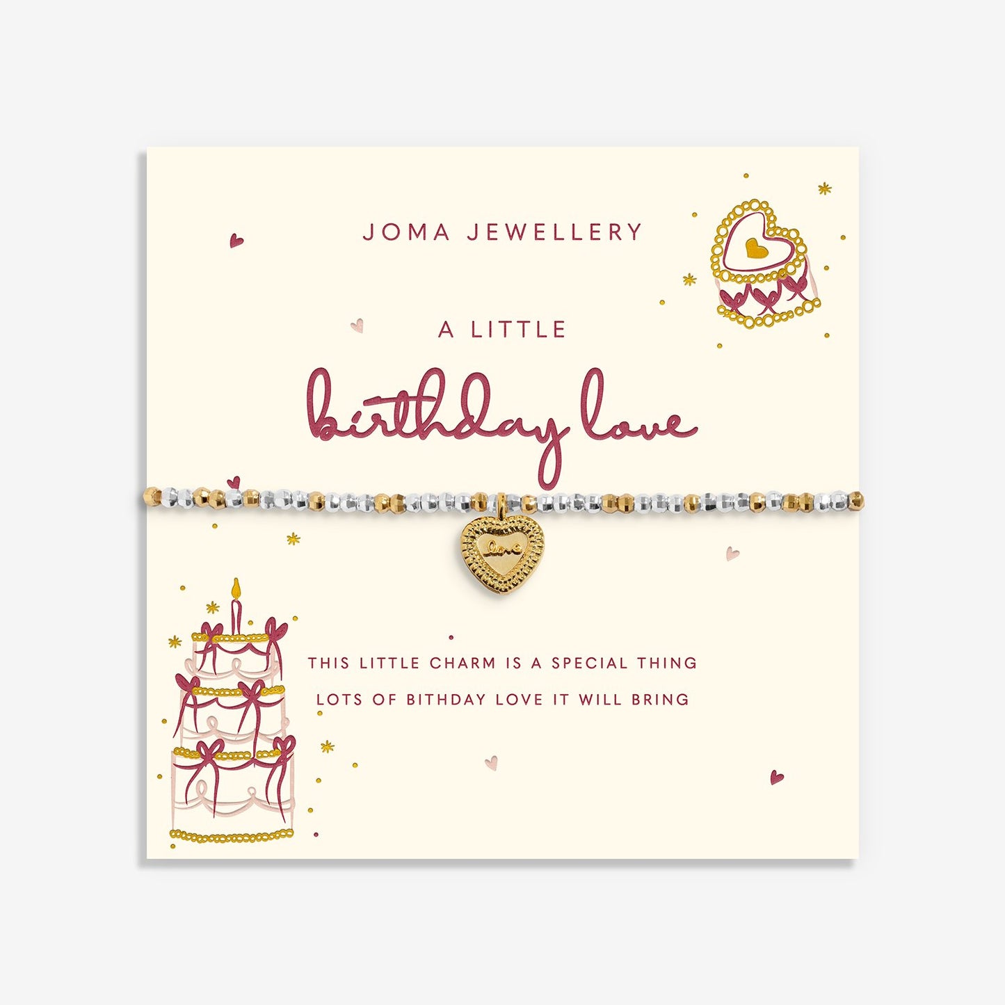 A Little Birthday Love Bracelet