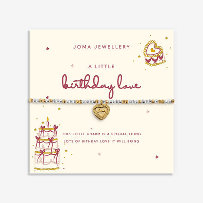 A Little Birthday Love Bracelet