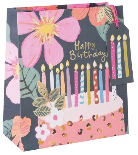 Birthday Candles Gift Bag - Medium