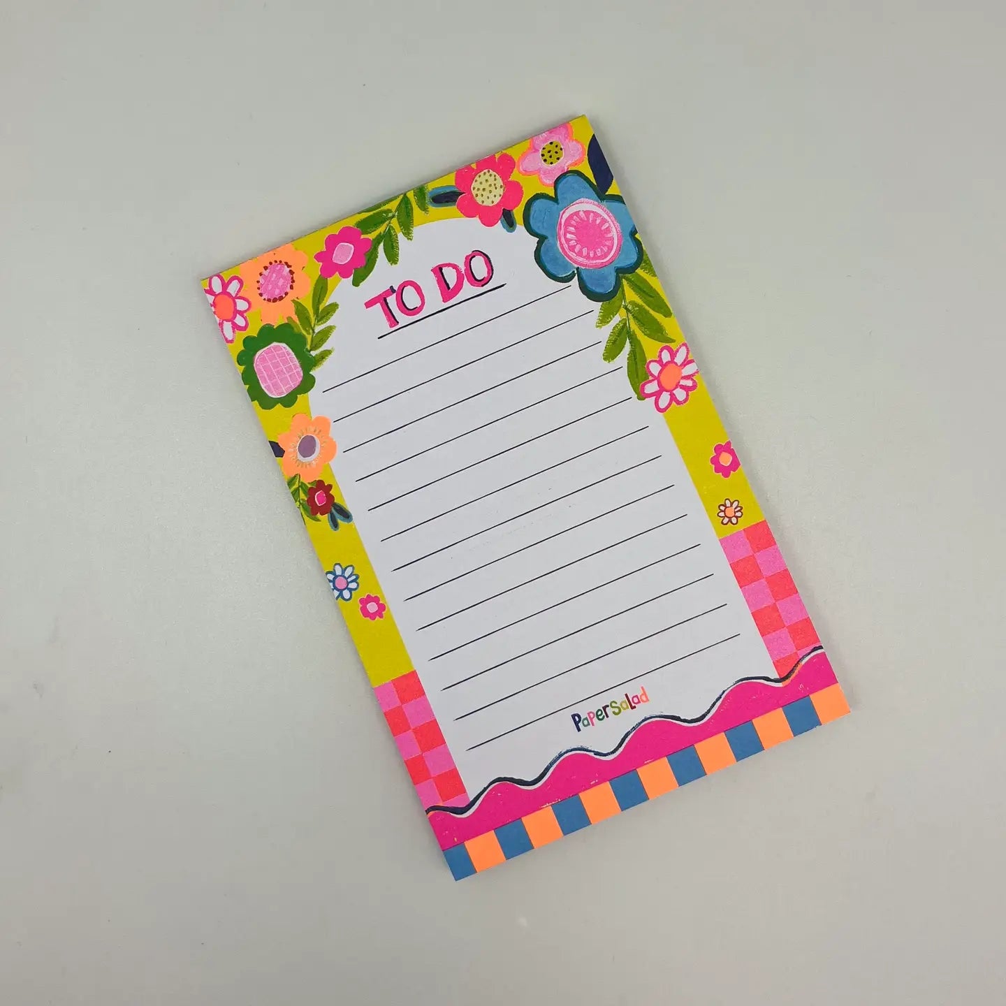 To-Do-List Desk Planner - Flowers