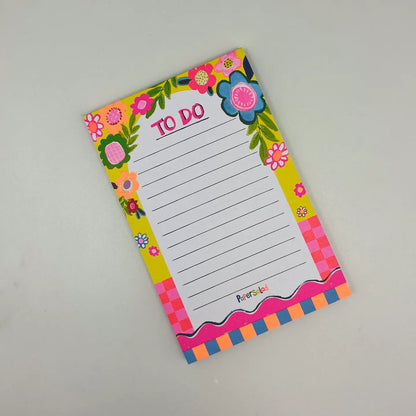 To-Do-List Desk Planner - Flowers