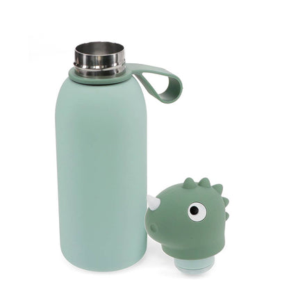 Children's animal head drinks bottle 350ml - Dinosaur
