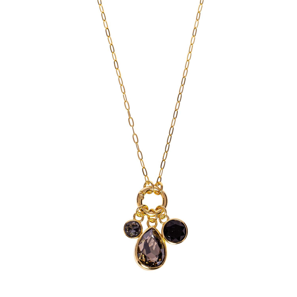 Evie Small Multi Charm Necklace