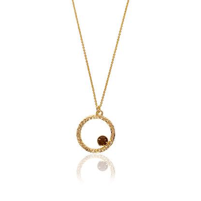 Gia Necklace - Chocolate