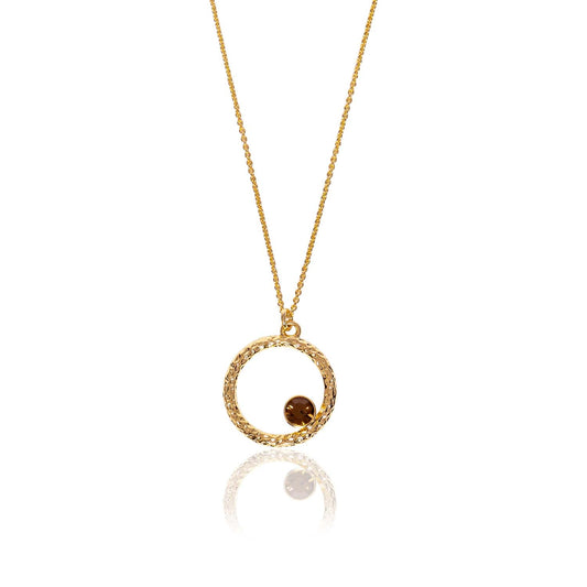 Gia Necklace - Chocolate