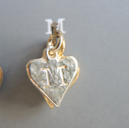 Alphabet Charms - Sterling Silver: M