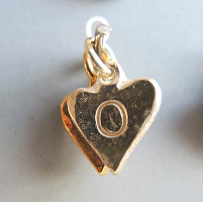 Alphabet Charms - Sterling Silver: O