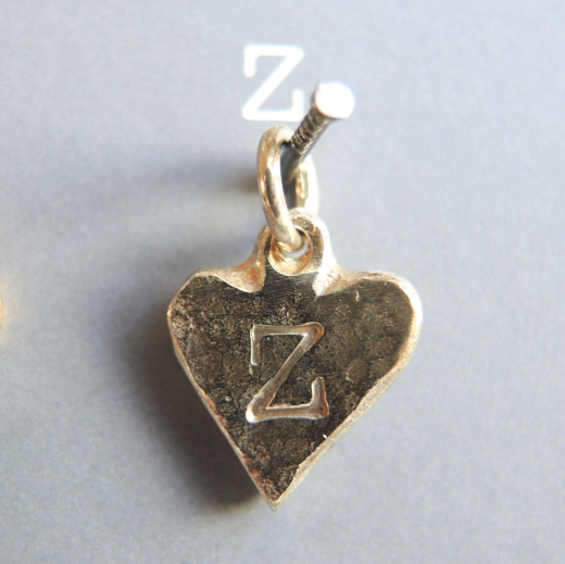 Alphabet Charms - Sterling Silver: Z