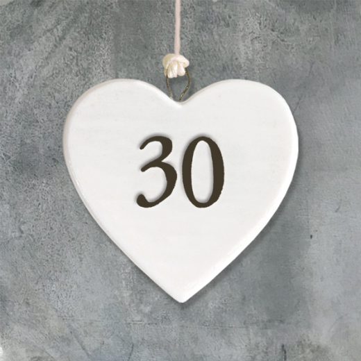 Porcelain Age Heart - 30