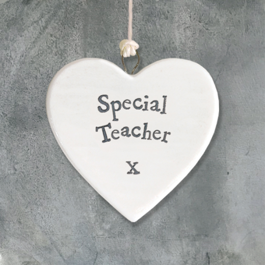 Small Porcelain Heart - Special Teacher