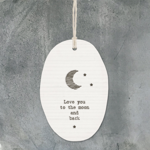 Porcelain Hanger - Love you