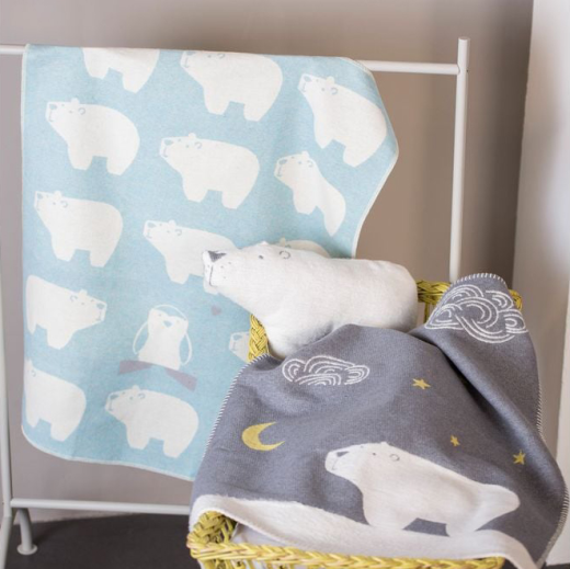 JUWEL Polar Bear & Penguin Blanket