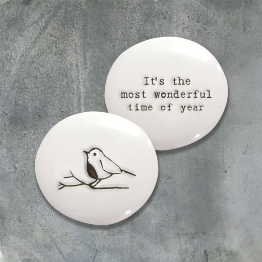 Porcelain Pebble - Christmas Most Wonderful Time