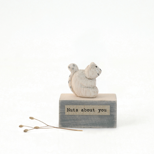 Wood Scene - Squirrell/Nuts