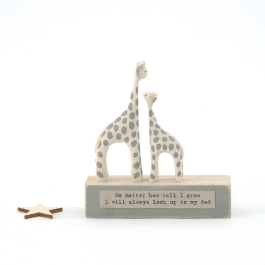 Wood Scene Giraffe
