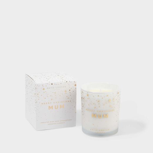 Merry Christmas Mum Candle