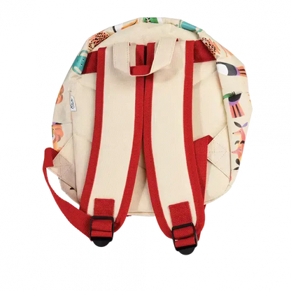 Cream Colourful Creatures Mini Backpack