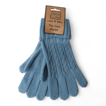 Cableknit Gloves