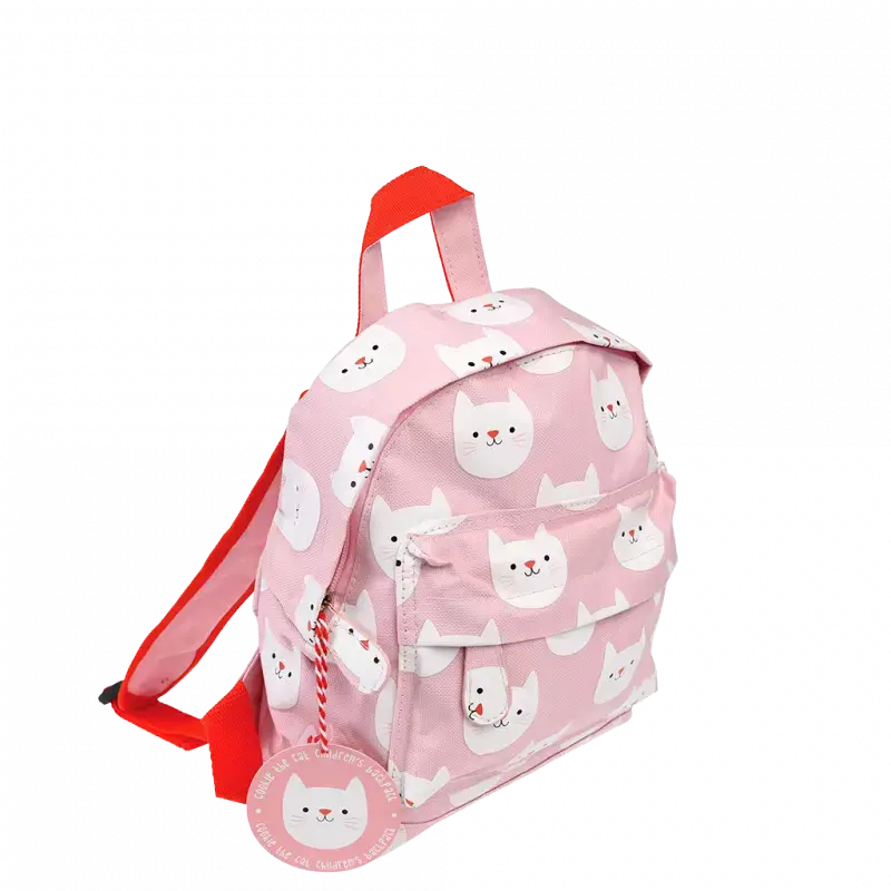 Pink Cat Mini Backpack