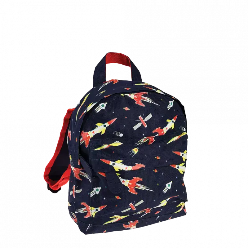 Space Age Rocket Mini Backpack